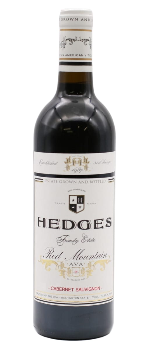 Hedges Family Estate Red Mountain Cabernet Sauvignon 2020 Front Bottle Shot