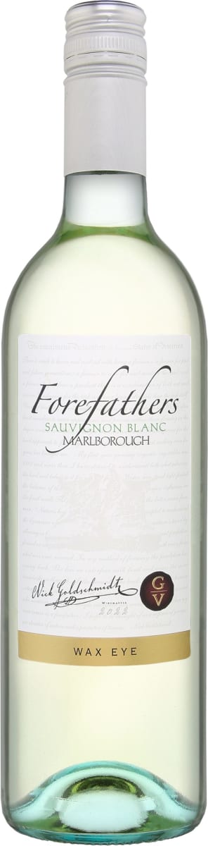 Goldschmidt Vineyard Forefathers Wax Eye Vineyard Sauvignon Blanc 2022 Front Bottle Shot