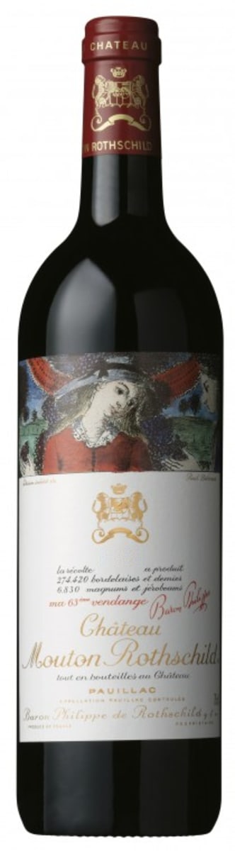 グ*！様 Château Mouton Rothschild 1985 赤ワイン Chateau Mouton Rothschild 1985 | Wine.com