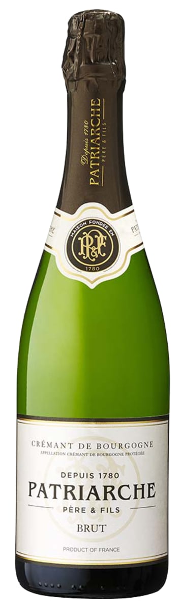 Patriarche Cremant de Bourgogne Brut Front Bottle Shot