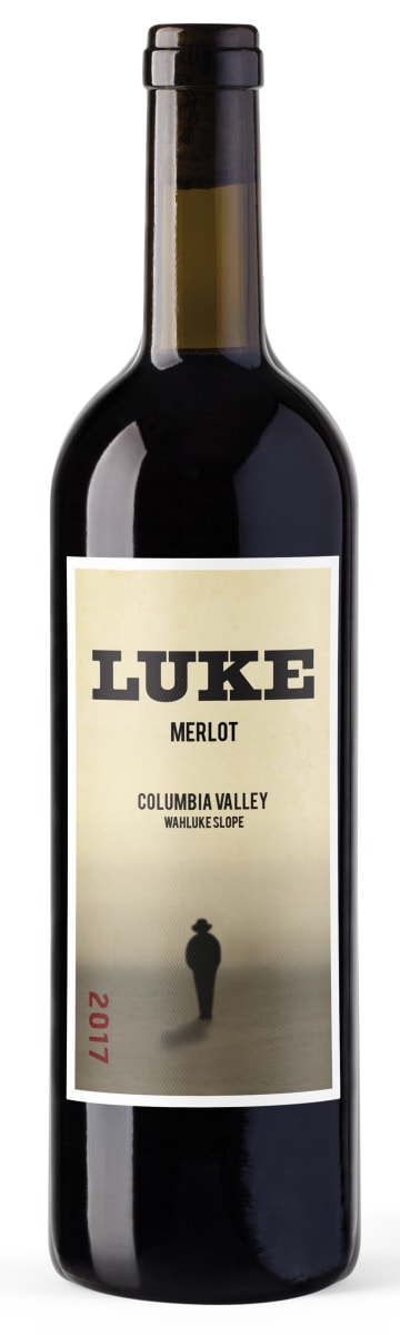 Luke Merlot 2017 Front Bottle Shot