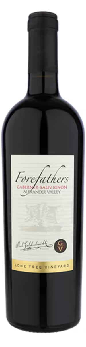 Goldschmidt Vineyard Forefathers Lone Tree Vineyard Cabernet Sauvignon 2022 Front Bottle Shot
