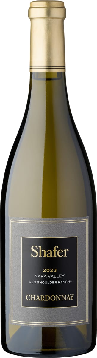 Shafer Red Shoulder Ranch Chardonnay 2023 Front Bottle Shot