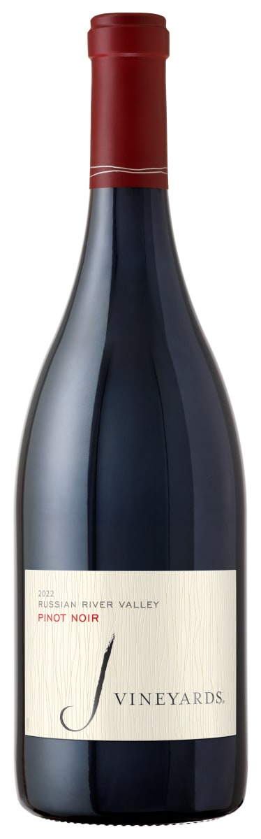 J Vineyards Russian River Pinot Noir 2022 Front Bottle Shot