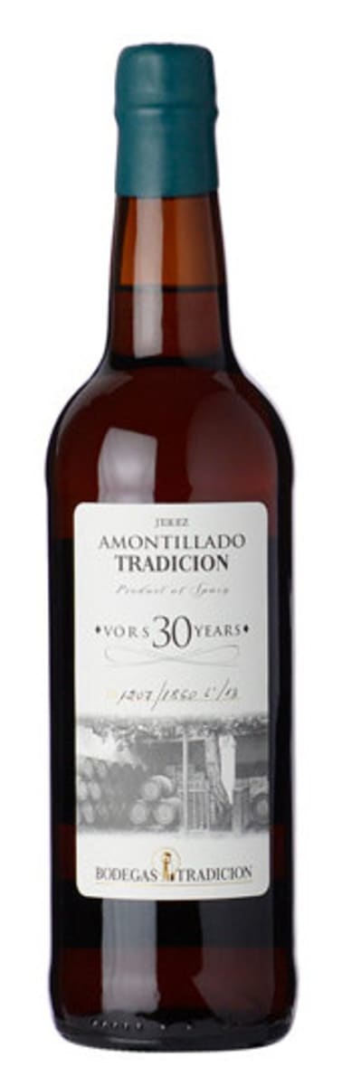 Bodegas Tradicion Amontillado VORS Front Bottle Shot