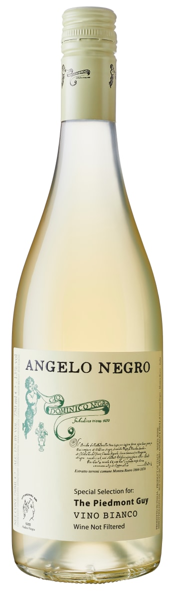 Angelo Negro Unfiltered Vino Bianco 2022 Front Bottle Shot