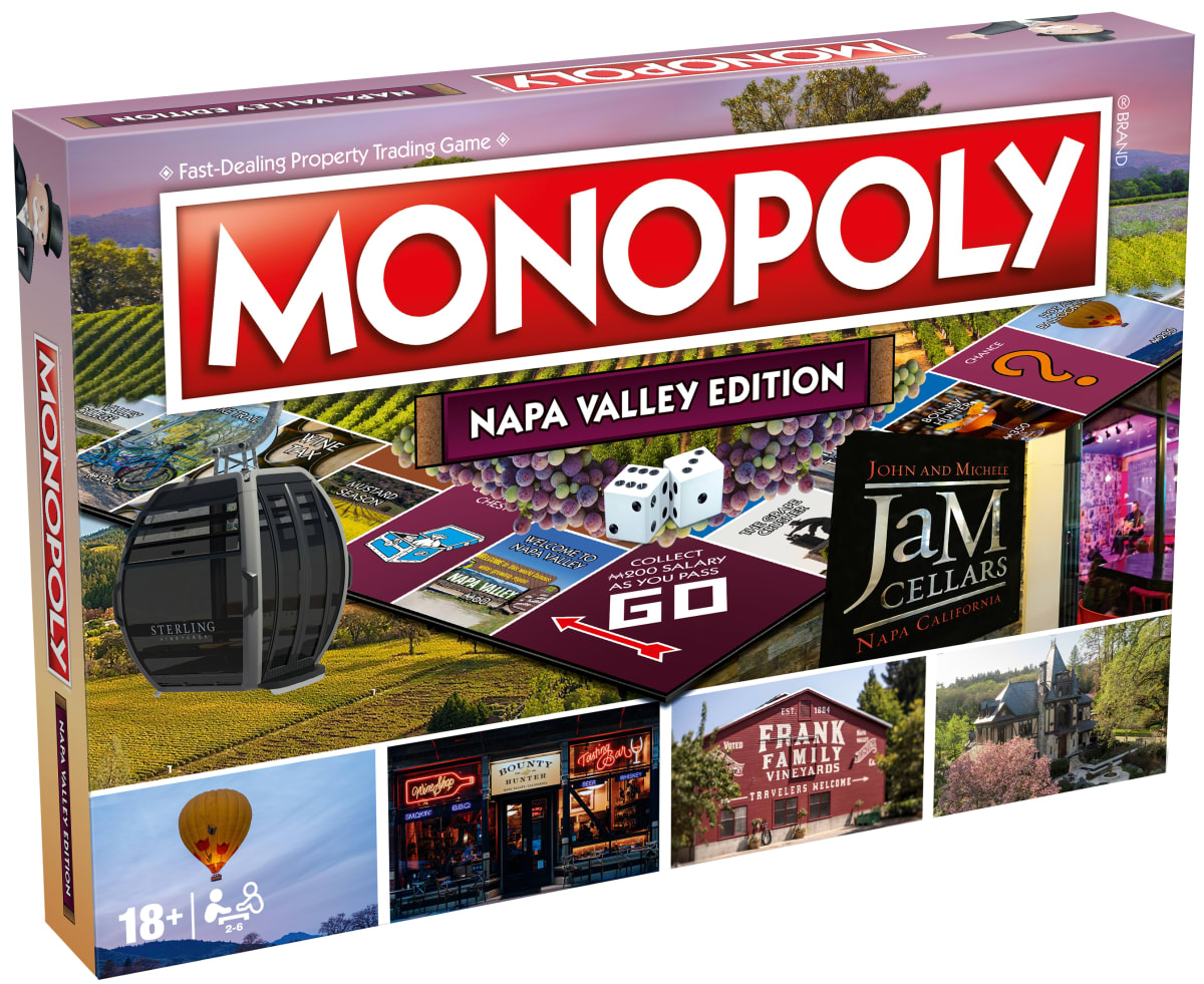 wine.com Monopoly Napa Valley Edition Gift Product Image