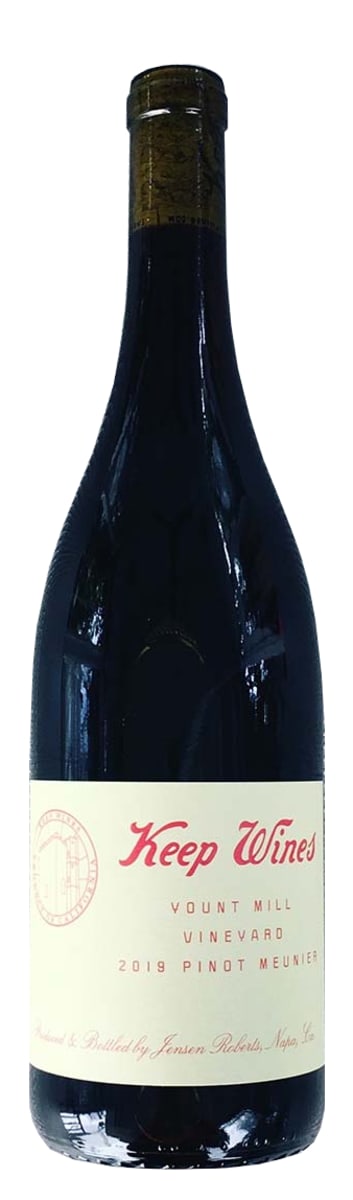 Keep Yount Mill Vineyard Pinot Meunier 2019 Front Bottle Shot