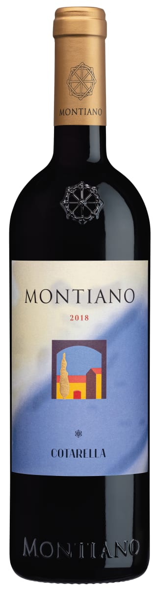 Cotarella Montiano 2018 Front Bottle Shot