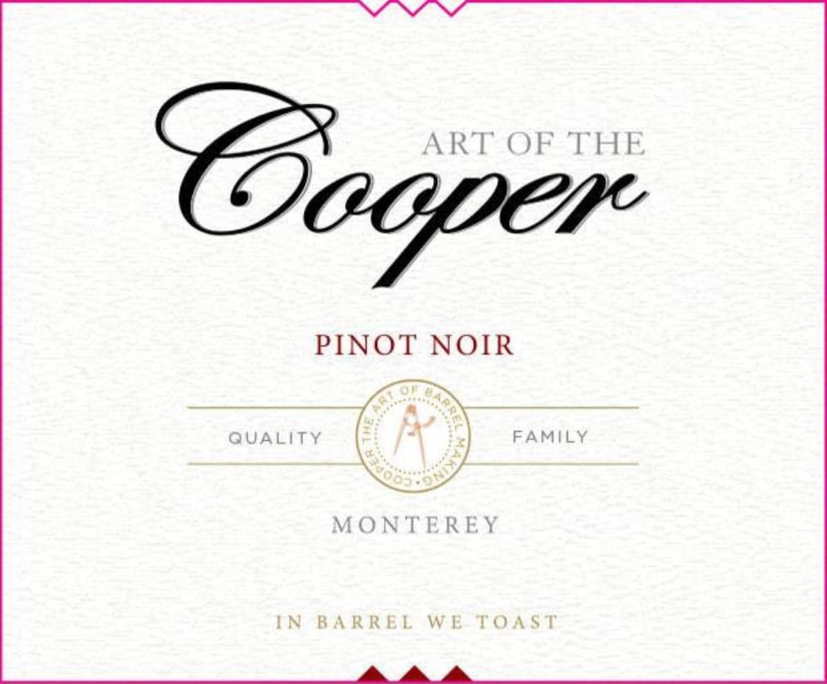 Art of the Cooper Pinot Noir 2016 Front Label