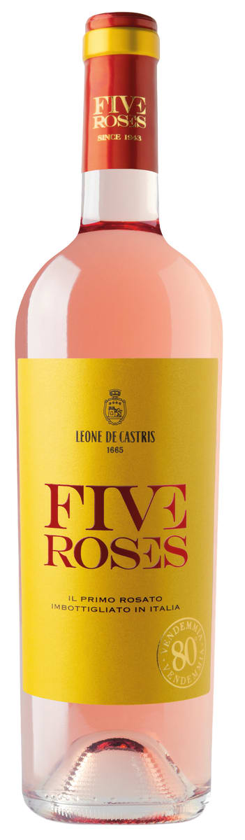Leone de Castris Five Roses 2023  Front Bottle Shot