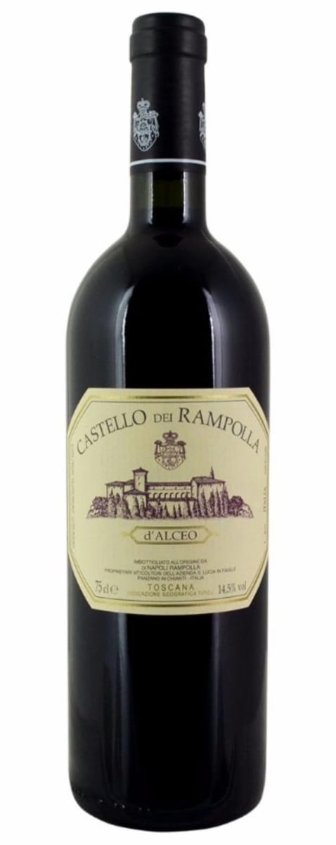 Castello dei Rampolla d'Alceo 2018 Front Bottle Shot