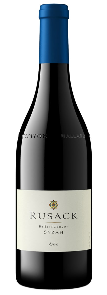 Rusack Ballard Canyon Estate Syrah 2019 Front Bottle Shot