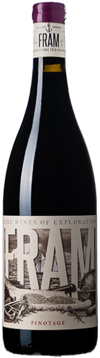 Fram Wines Pinotage 2016 Front Bottle Shot