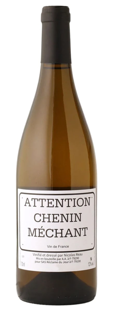 Nicolas Reau Attention Chenin Mechant Blanc 2023 Front Bottle Shot