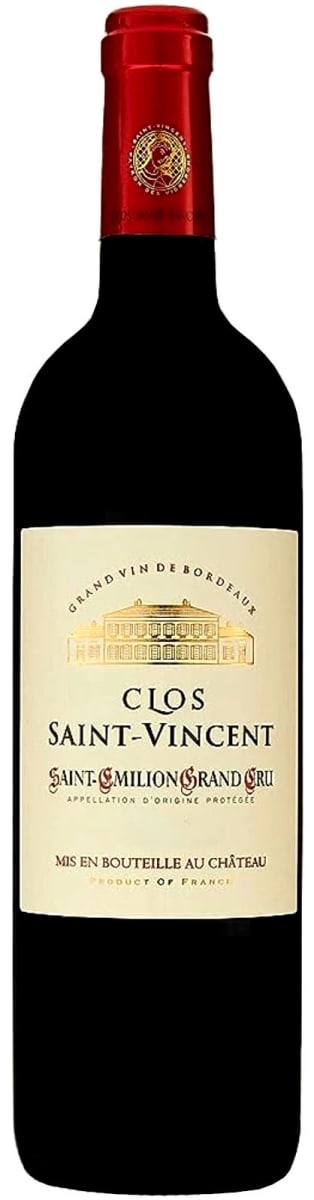 Chateau Clos Saint-Vincent 2018 Front Bottle Shot