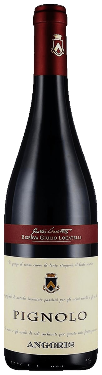 Tenuta Angoris Pignolo 2012 Front Bottle Shot