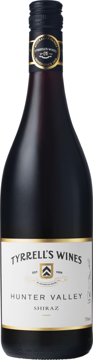 Tyrrell's Hunter Valley Shiraz 2017  Front Bottle Shot
