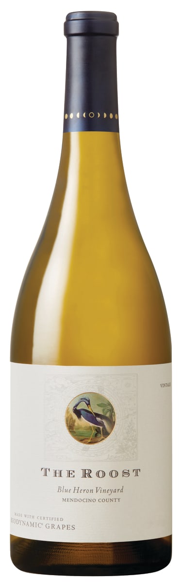 Bonterra The Roost Biodynamic Single Vineyard Chardonnay 2022 Front Bottle Shot