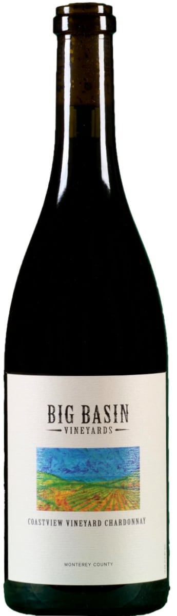 Big Basin Coastview Vineyard Chardonnay 2017 Front Bottle Shot
