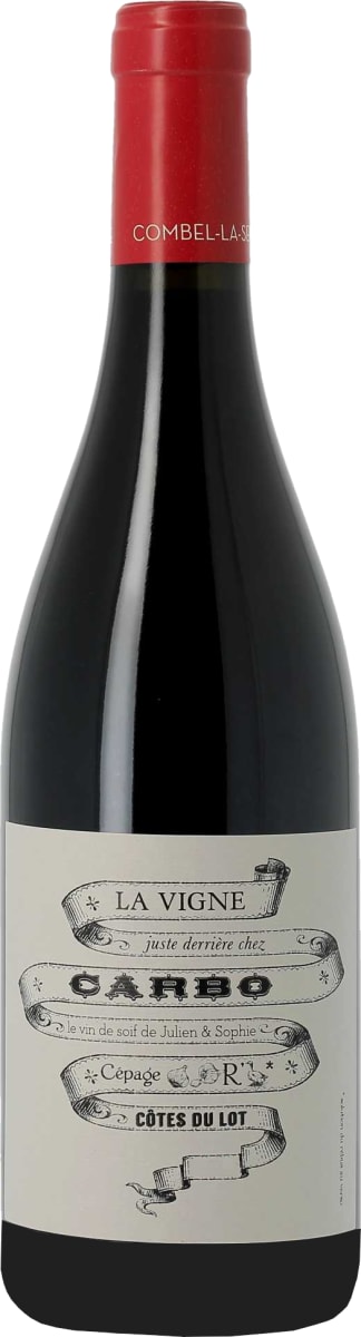 Chateau Combel-La-Serre Derriere Chez Carbo Malbec 2021 Front Bottle Shot