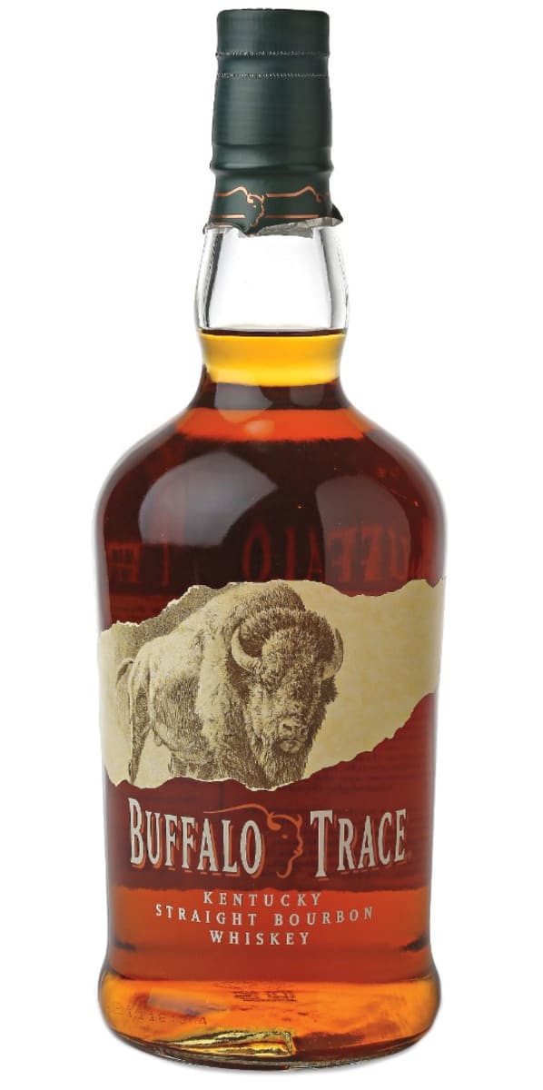 Buffalo Trace Kentucky Straight Bourbon Whiskey Front Bottle Shot