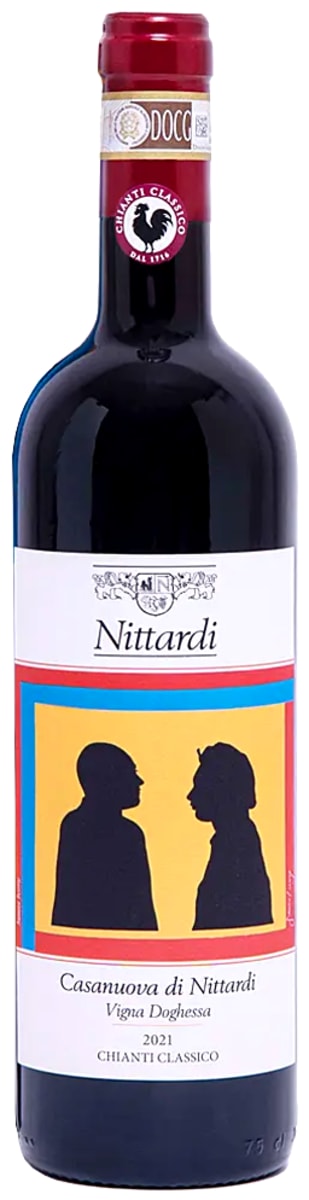 Nittardi Casanuova di Nittardi Vigna Doghessa Chianti Classico 2021 Front Bottle Shot