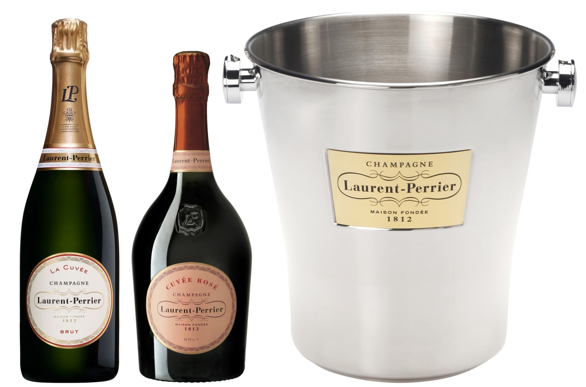 wine.com Laurent-Perrier Ice Bucket & Sparkling Gift Set Gift Product Image