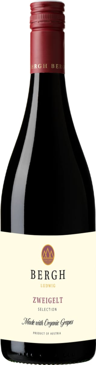 Bergh Zweigelt 2021  Front Bottle Shot