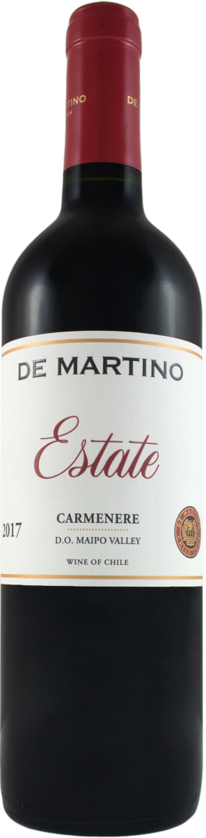 De Martino Estate Carmenere 2017 Front Bottle Shot