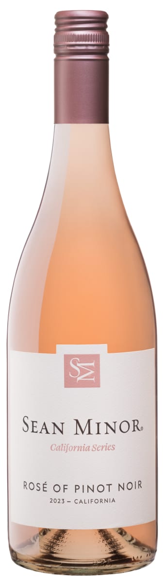 Sean Minor Rose of Pinot Noir 2023 Front Bottle Shot