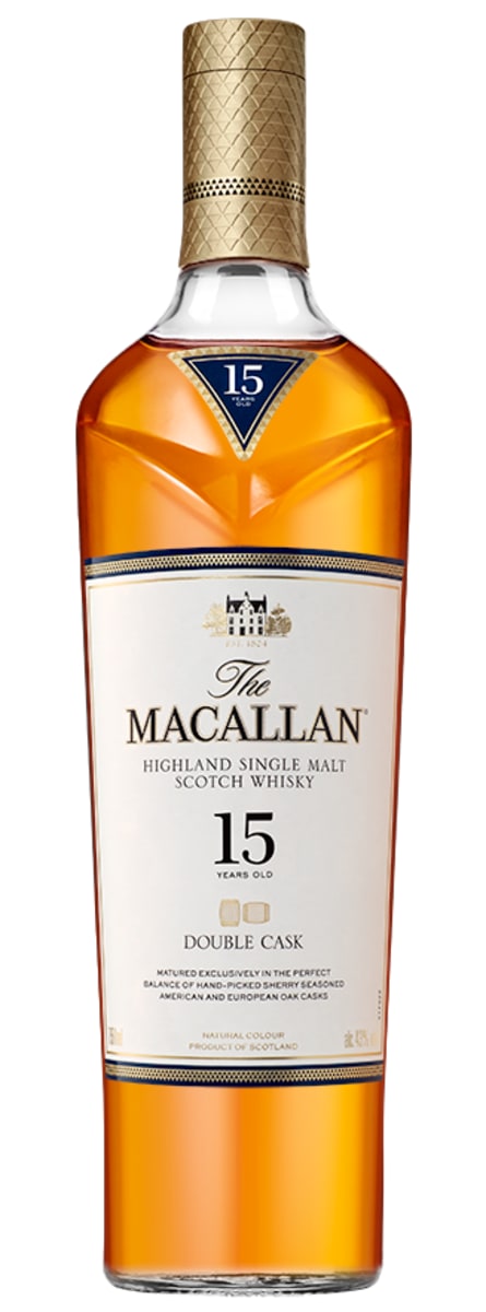 The Macallan 15年 ダブルカスク The Macallan 15 Year Double Cask Single Malt Scotch Whisky