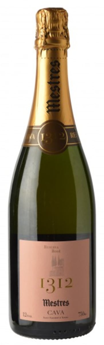 Cava Mestres Cava Rose Reserva Brut 1312 2020 Front Bottle Shot