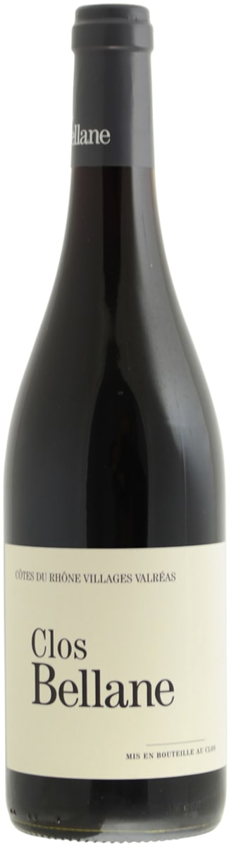 Clos Bellane Cotes du Rhone Villages Valreas Rouge 2022 Front Bottle Shot