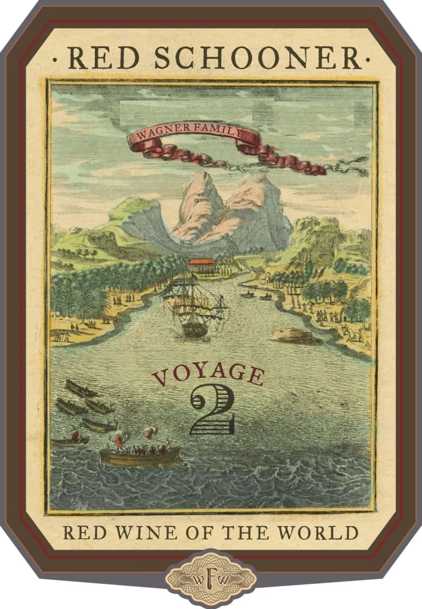 Red Schooner by Caymus Voyage 2 Malbec Front Label