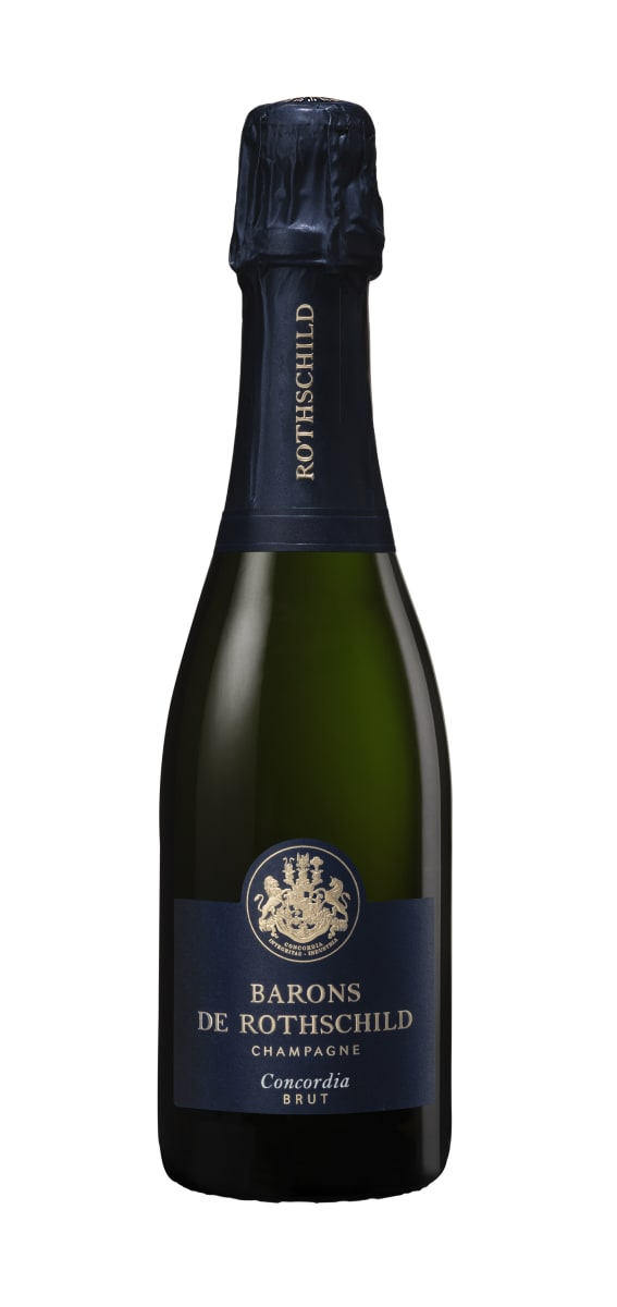 人気ブランドの新作 Barons Champagne de half (375ML Brut Concordia Rothschild ワイン