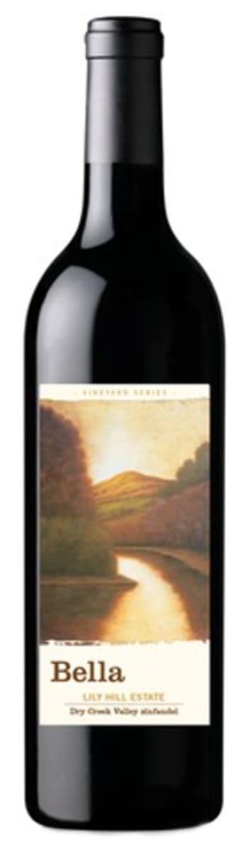 Bella Vineyards Lily Hill Estate Zinfandel 2014 Front Bottle Shot