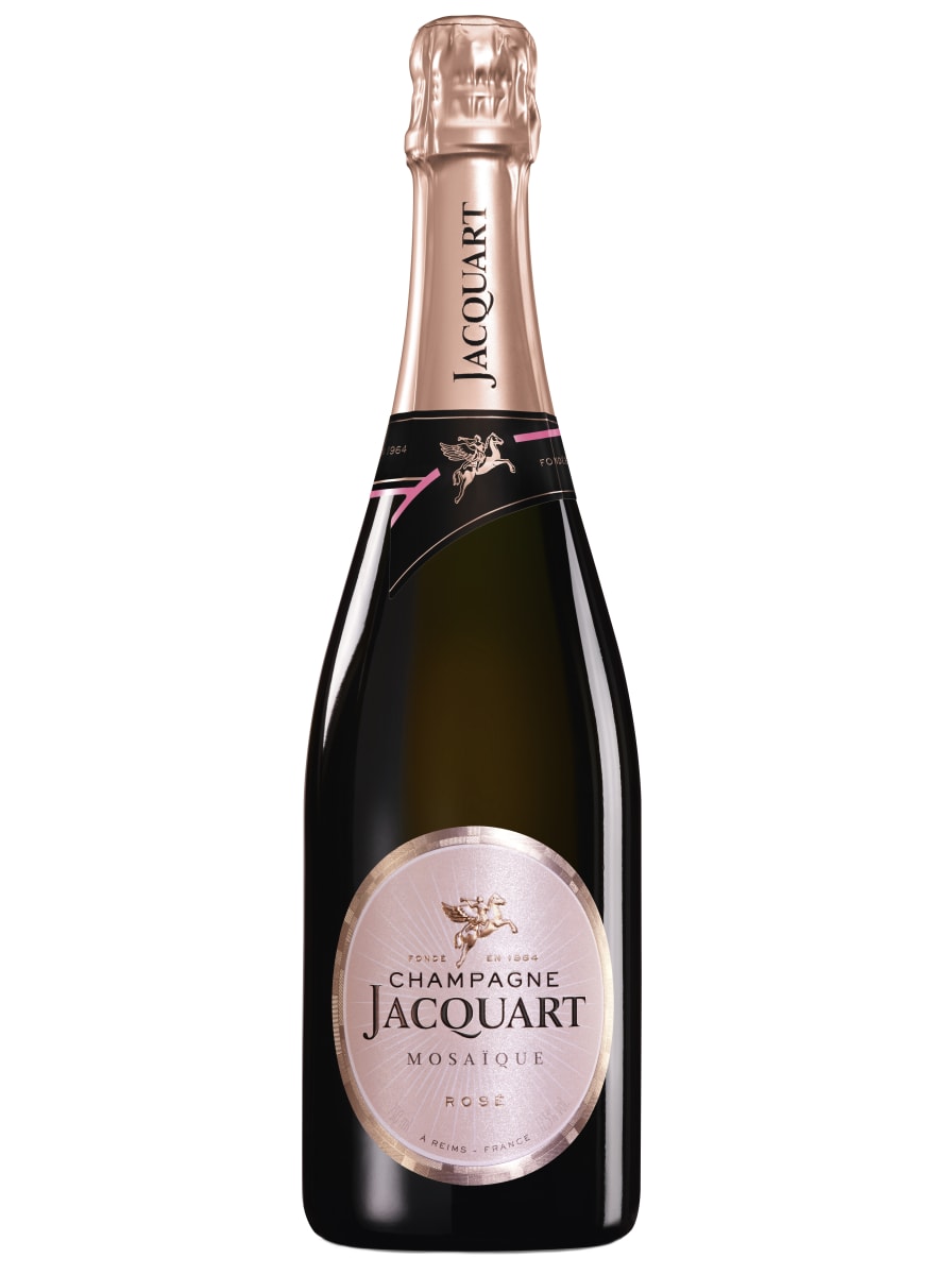 Jacquart Brut Rose Front Bottle Shot