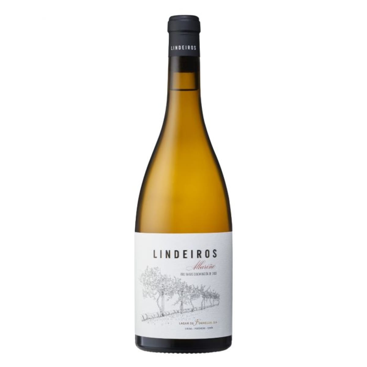 Lagar de Fornelos Lindeiros Albarino 2021  Front Bottle Shot