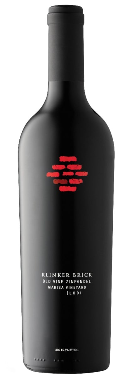 Klinker Brick Marisa Vineyard Old Vine Zinfandel 2021 Front Bottle Shot