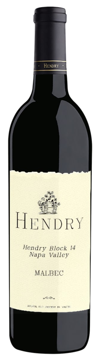 Hendry Malbec 2020 Front Bottle Shot