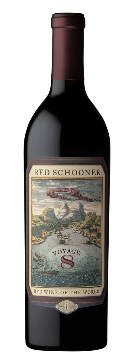 Red Schooner by Caymus Voyage 8 Front Bottle Shot