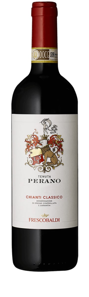 Frescobaldi Tenuta Perano Chianti Classico 2019 Front Bottle Shot