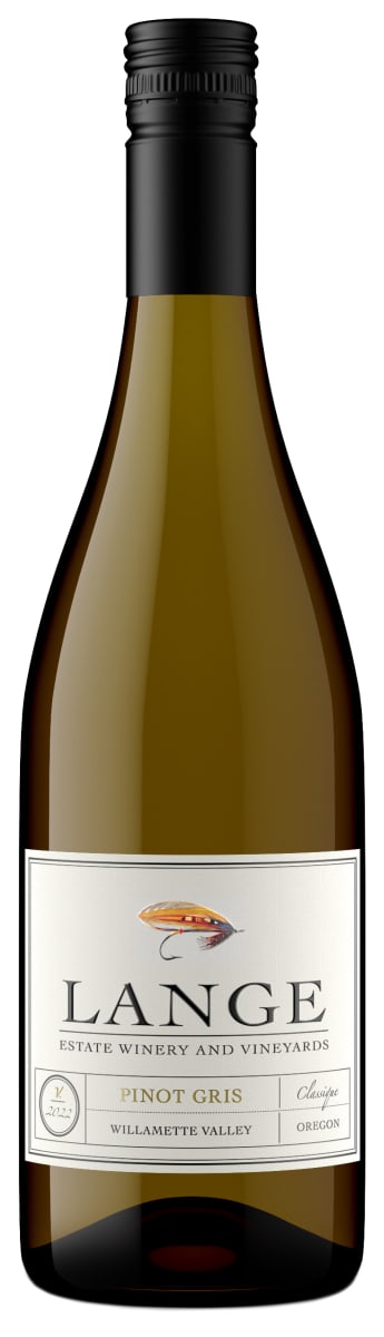 Lange Winery Classique Pinot Gris 2022 Front Bottle Shot