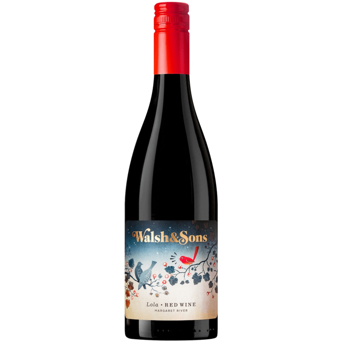 Walsh & Sons Lola Red Blend 2019 Front Bottle Shot