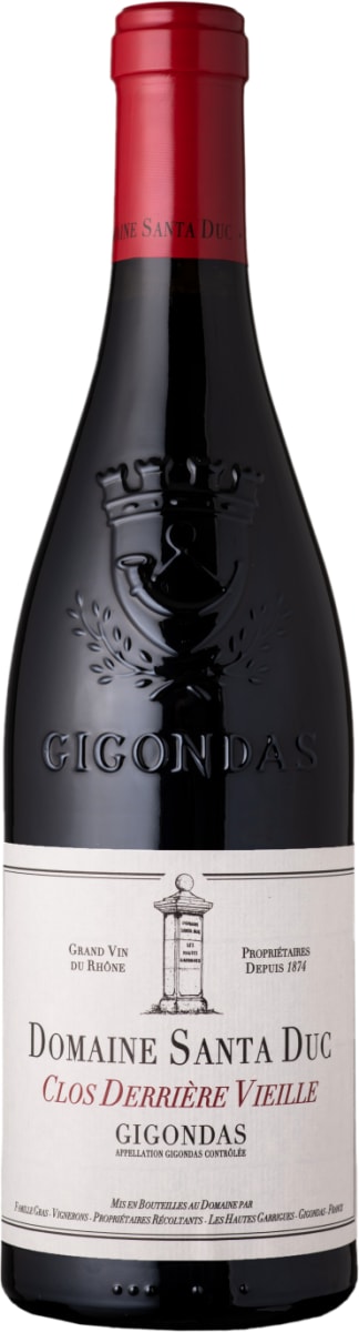 Domaine Santa Duc Gigondas Clos Derriere Vieille 2021 Front Bottle Shot