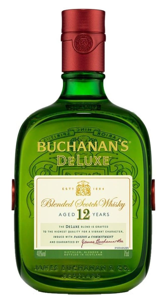 ウイスキー BUCHANAN'S De Luxe Scotch Whisky 25 0.25 Buchanan's 12 Year DeLuxe Blended Scotch Whisky | Wine.com