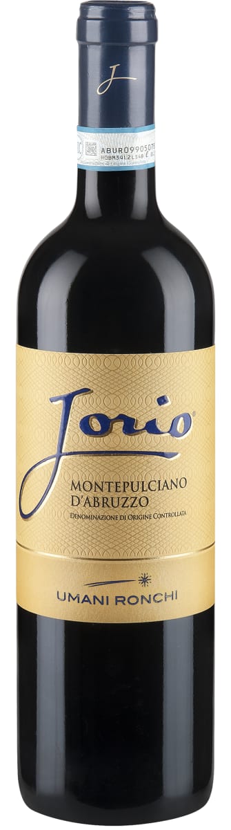 Umani Ronchi Jorio Montepulciano d'Abruzzo 2019 Front Bottle Shot