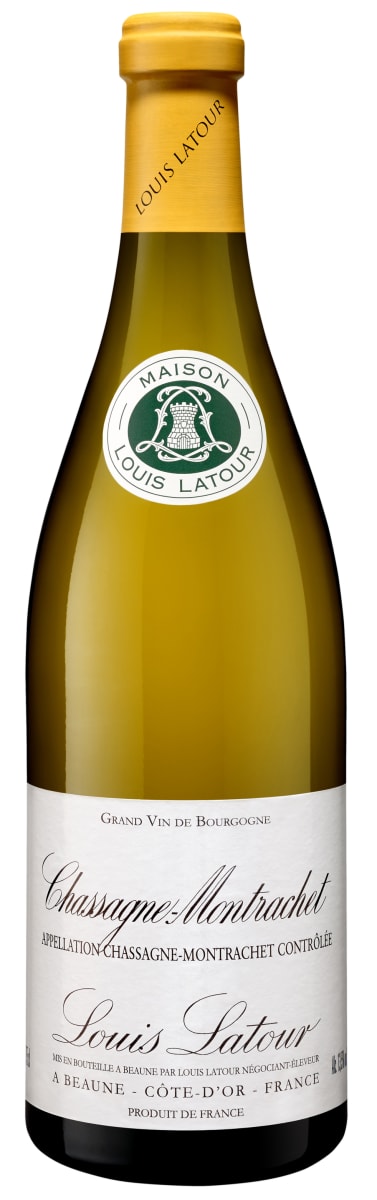 Louis Latour Chassagne-Montrachet Blanc 2023 Front Bottle Shot