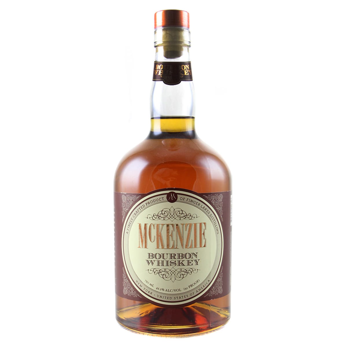 McKenzie Bourbon Whiskey Front Bottle Shot